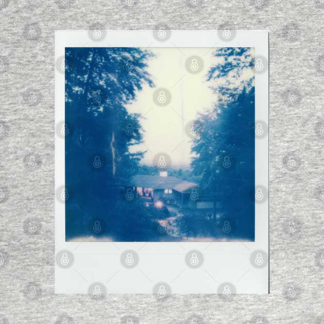 House on a Hill Polaroid by SpillProofLiquid